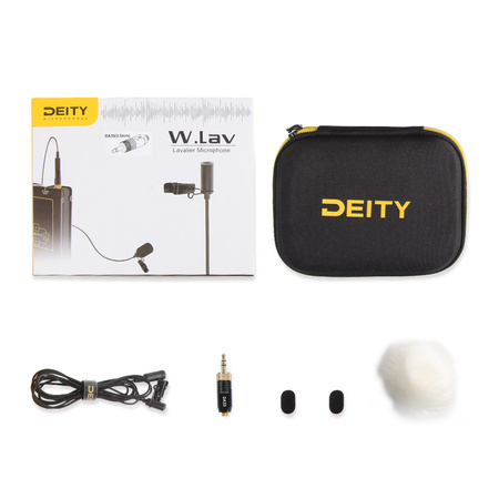 DEITY MICROPHONES Deity W.Lav Microphone (Black - DA35)