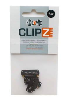 HIDE-A-MIC Clipz, black