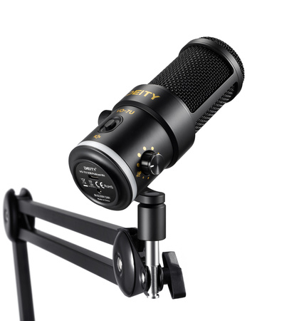 DEITY MICROPHONES VO-7U USB Podcast Kit (Black)