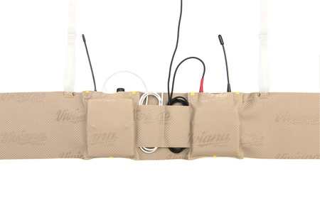 VIVIANA STRAPS EXTREME PAS NA TALIĘ Z DWOMA KIESZENIAMI - CIELISTY