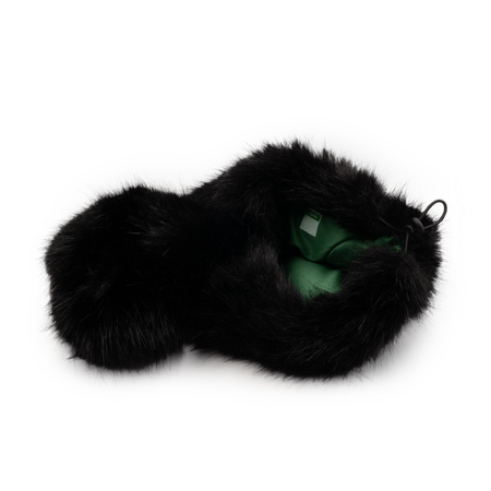 BUBBLEBEE INDUSTRIES The Fur Wind Jacket for Rycote Modular Windshield Kit 3, Black