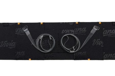 VIVIANA STRAPS EXTREME WAIST BLACK DOUBLE POUCH