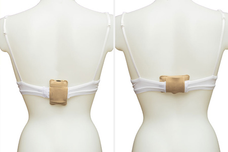 VIVIANA BELT PUFFY POUCH SMALL BEIGE