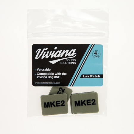 VIVIANA LAV MIC PATCH - SENNHEISER MKE2 BEŻOWY