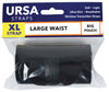 URSA STRAPS pas na talię XL - duża kieszeń, czarny