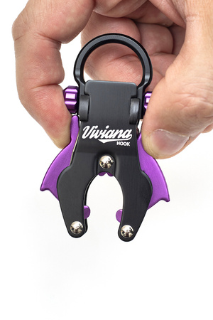 VIVIANA HOOK PURPLE - UCHWYT DO TORBY DŹWIĘKOWEJ - fioletowy