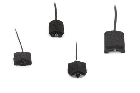 VIVIANA PAD BLACK - SAMOPRZYLEPNE PIANKI CZARNE - 12 szt.