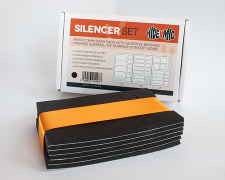 Hide-A-Mic SILENCER SET - czarne