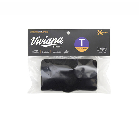 VIVIANA STRAPS EXTREME thigh side Black