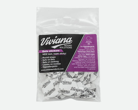VIVIANA PREMIUM DOTS ROUND - naklejki okrągłe (70 szt.)