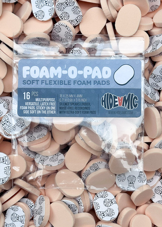 Hide-A-Mic FOAM-O-PAD pianki samoprzylepne - beżowe, 16 szt.