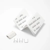 BUBBLEBEE INDUSTRIES The Lav Concealer for Sennheiser MKE 1 - White (Single)