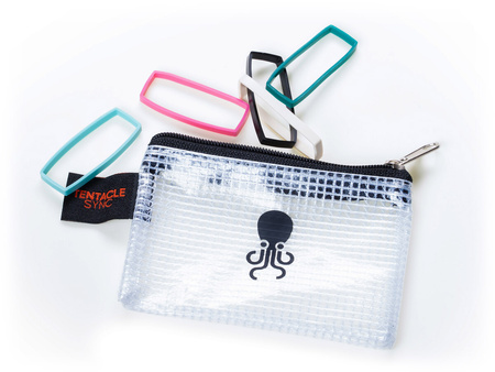 TENTACLE SYNC Track E - Coloured Silicone Bands