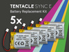 TENTACLE SYNC E – Battery Replacement – Pack of 5