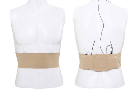 VIVIANA STRAPS EXTREME WAIST BEIGE DOUBLE POUCH