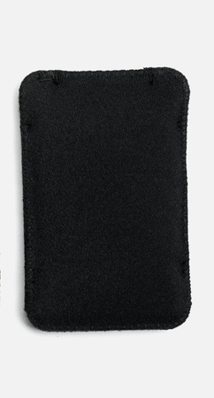 VIVIANA BELT PUFFY POUCH SMALL BLACK