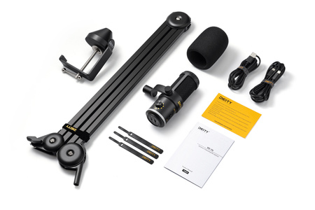 DEITY MICROPHONES VO-7U USB Podcast Kit (Black)