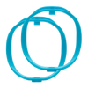 RADIUS RAD-2 HOOPS - BŁĘKITNE, SOFT FIRMNESS - zestaw 2 szt.
