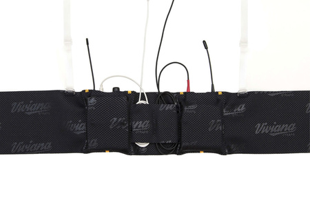 VIVIANA STRAPS EXTREME WAIST BLACK DOUBLE POUCH