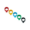 MIC BANDS, MULTI-COLOUR, Pack of 5