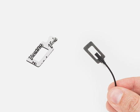 VIVIANA DOTS PREMIUM WITH A HOLE RECTANGULAR (naklejki z dziurką) - prostokątne