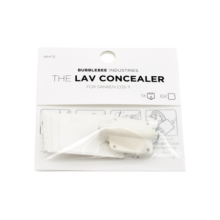 BUBBLEBEE INDUSTRIES The Lav Concealer for Sanken COS-11 - White (Single)