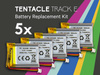 TENTACLE TRACK E – Battery Replacement Kit – Pack of 5