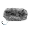 Replacement Windcover for Rycote WS3 / Perfect 416 Windshield, Grey Fur