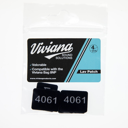 VIVIANA LAV MIC PATCH - DPA 4061 CZARNY