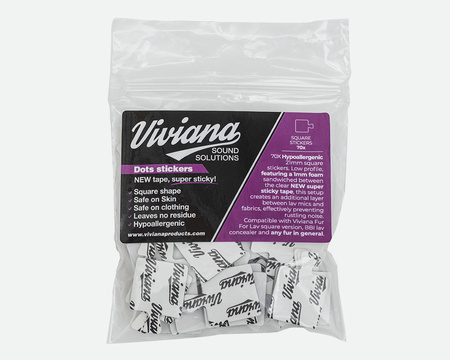 VIVIANA PREMIUM DOTS RECTANGULAR - naklejki prostokątne (70 szt.)