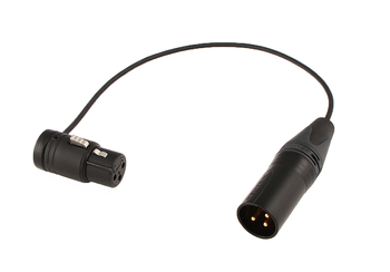 RADIUS KABEL 3-pin XLR LOW PROFILE (275 mm)