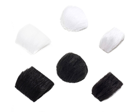 VIVIANA FUR FOR LAV ROUND WHITE