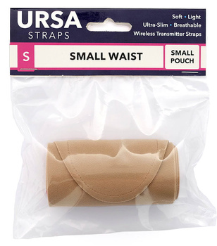 URSA STRAPS pas na talię SMALL - duża kieszeń, beżowy