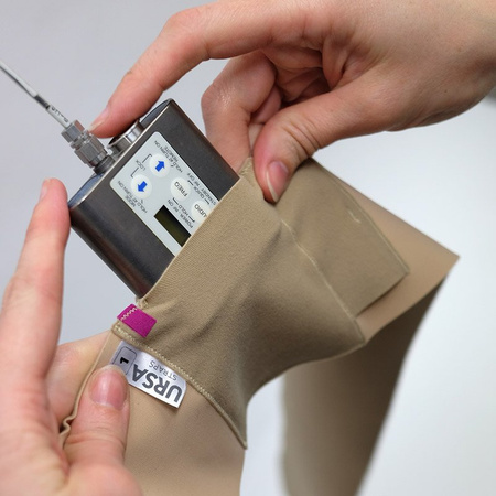 URSA STRAPS pas na talię SMALL - duża kieszeń, czarny