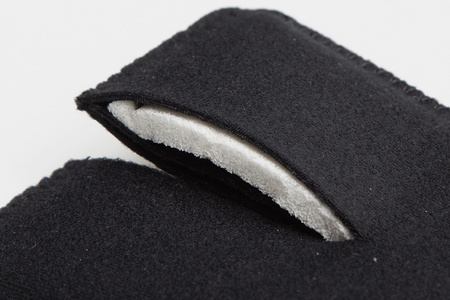 VIVIANA - miękka kieszonka na pas - czarna