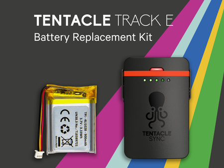 TENTACLE TRACK E – Battery Replacement Kit