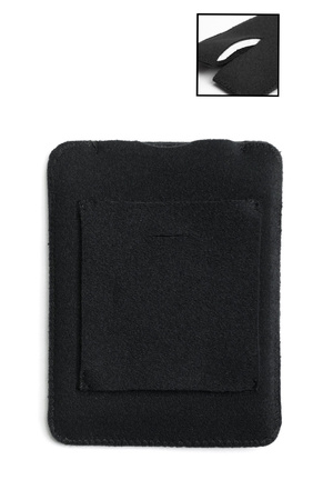 VIVIANA BELT PUFFY POUCH L Black