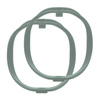 RADIUS RAD-2 HOOPS - ZIELONE, EXTRA SOFT 55-SHORE - zestaw 2 szt.