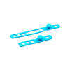 RAD CABLE STRAPS, HI-VIS LIGHT BLUE, Pack of 10