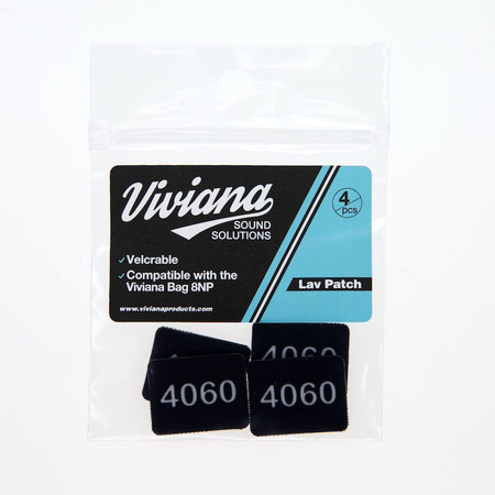 VIVIANA LAV MIC PATCH - DPA 4060 CZARNY