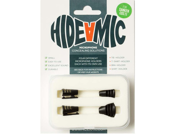 Hide-A-Mic SET FOR Sanken COS11 - black