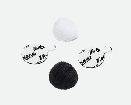 VIVIANA FUR FOR LAV ROUND RÓŻNE KOLORY (futro okrągłe miks)