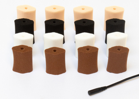 Hide-A-Mic FOAM-O SMALL małe gąbki do mikroportów - różne kolory, 16 szt.