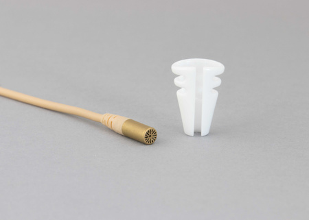 Hide-A-Mic T-SHIRT HOLDER do DPA6060 / SENNHEISER MKE 1 - biały