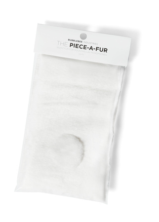 BUBBLEBEE INDUSTRIES The Piece-A-Fur - White