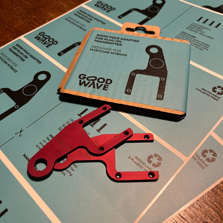 GOOD WAVE BOOM POLE ADAPTER for WISYCOM Plugon