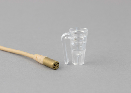 Hide-A-Mic ZESTAW 4 UCHWYTÓW do DPA 6060 oraz SENNHEISER MKE1 - transparentne