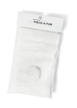 BUBBLEBEE INDUSTRIES The Piece-A-Fur - White