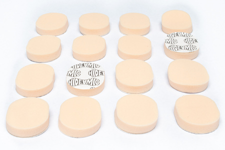 Hide-A-Mic FOAM-O-PAD pianki samoprzylepne - beżowe, 16 szt.