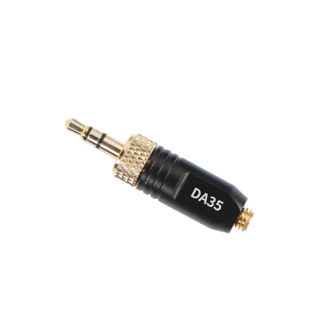DEITY MICROPHONES Deity DA35 Microdot Adapter for W.Lav series Black